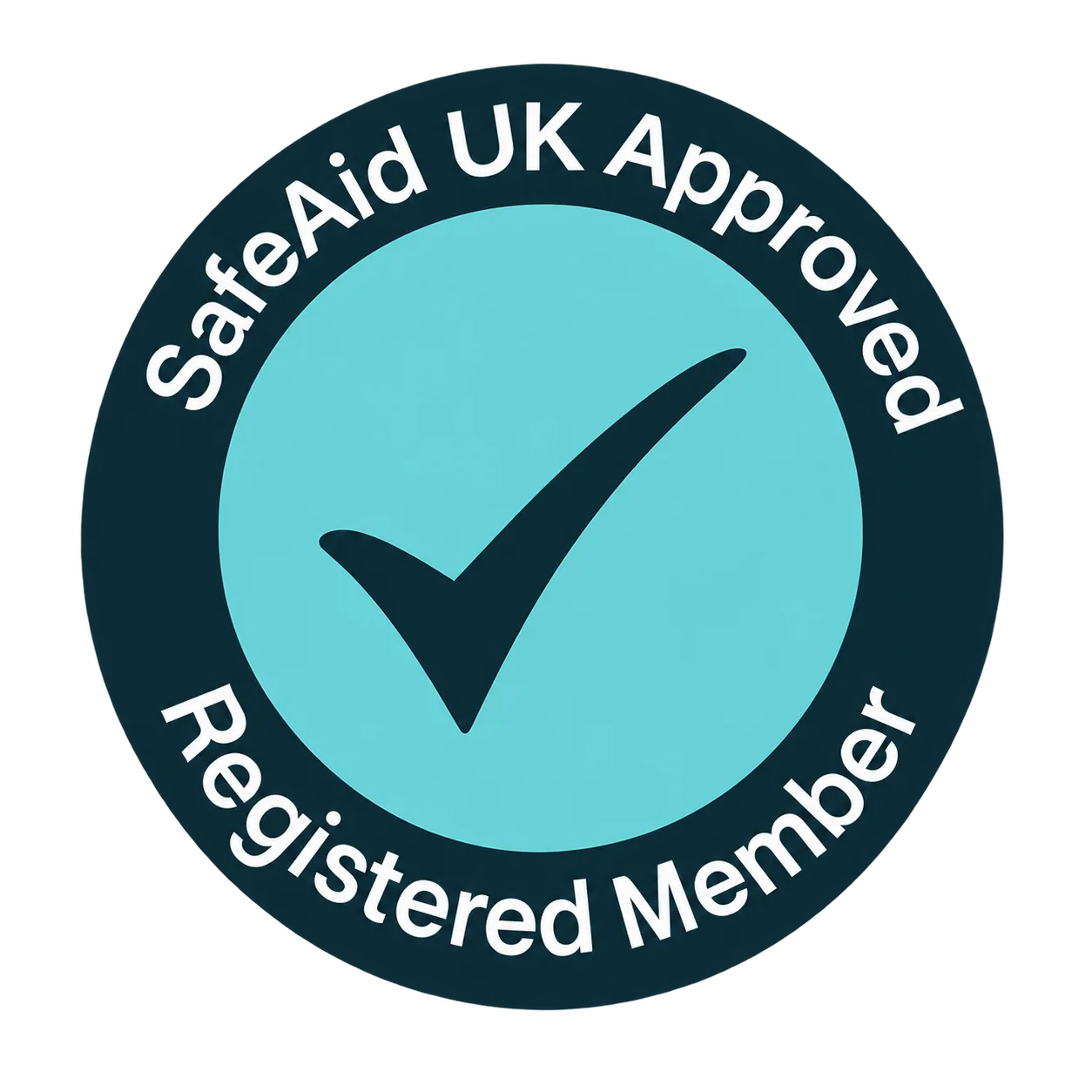 SafeAid UK approved, registered member