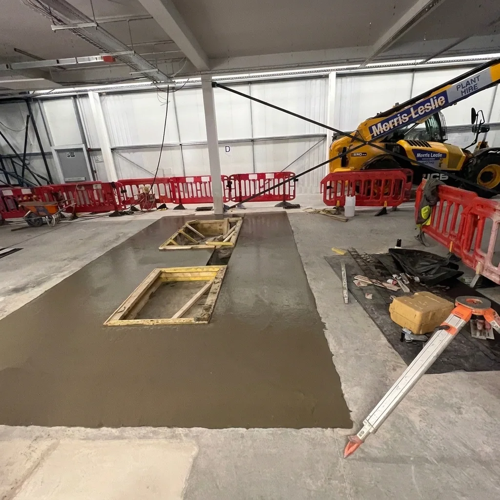 A floor is judged on flatness, not on effort