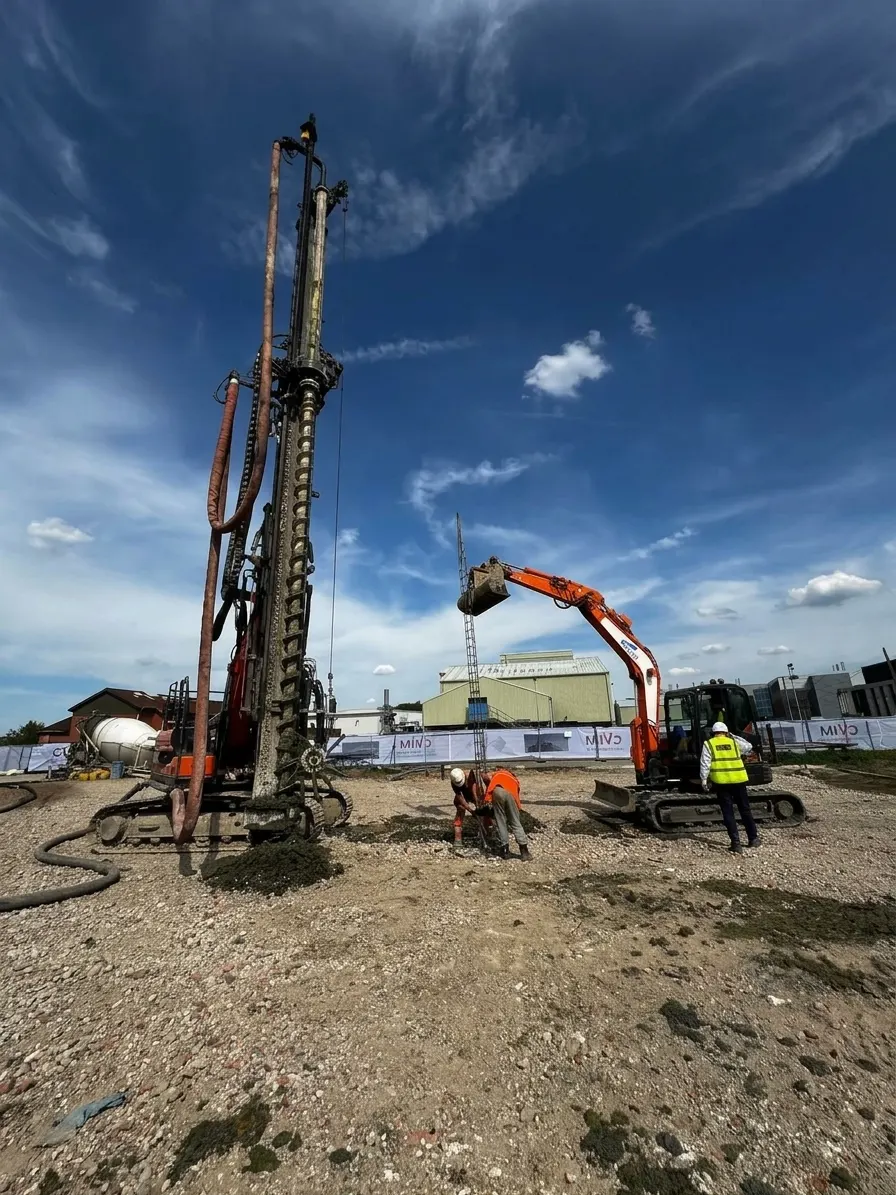 Reef team on site